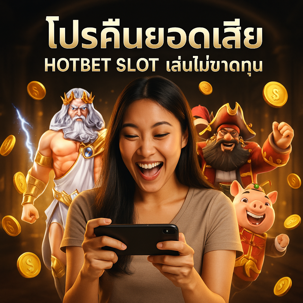 โปรคืนยอดเสีย HOTBET SLOT เล่นไม่ขาดทุน