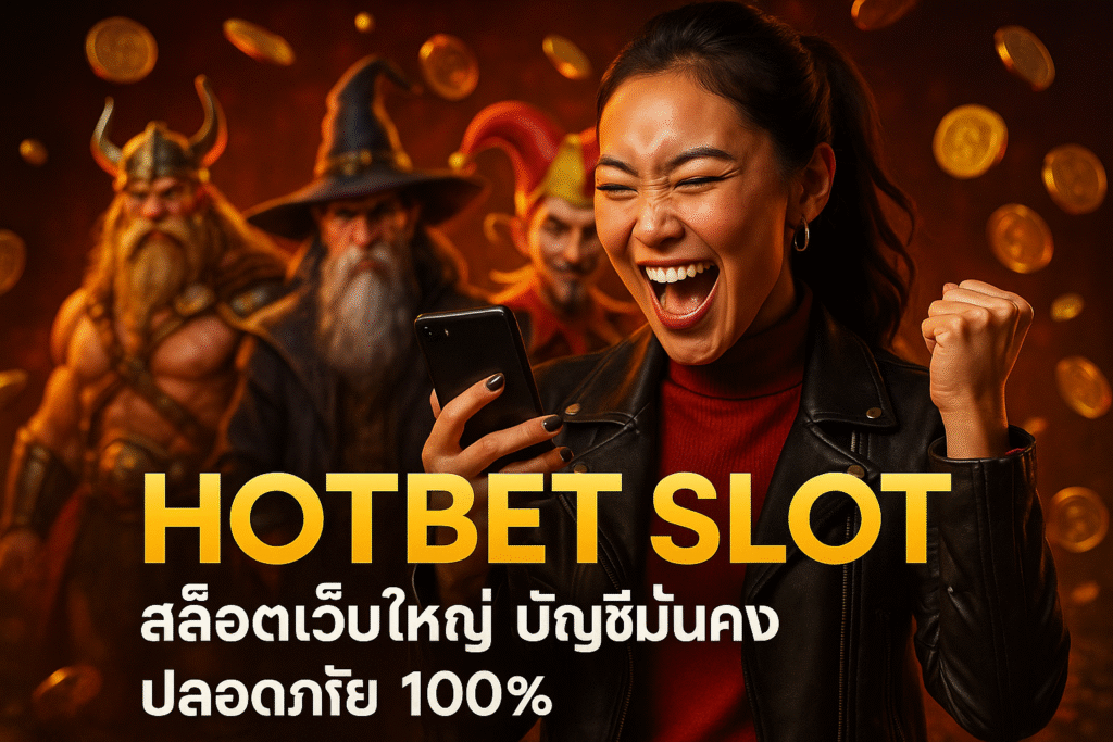 HOTBET SLOT สล็อตเว็บใหญ่ บัญชีมั่นคง ปลอดภัย 100%