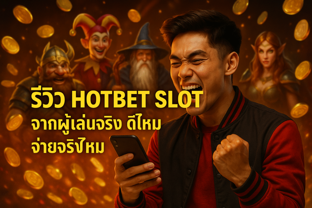 รีวิว HOTBET SLOT จากผู้เล่นจริง ดีไหม จ่ายจริงไหม