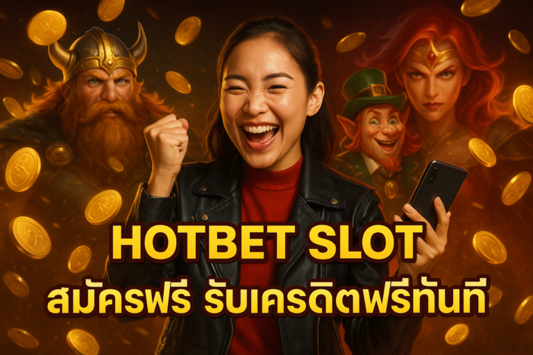HOTBET SLOT สมัครฟรี รับเครดิตฟรีทันที
